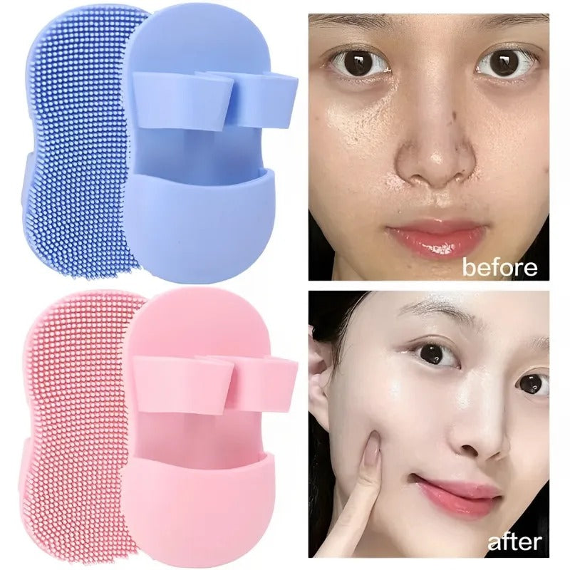 Silicone Face Scrubber & Pore Cleanser Brush